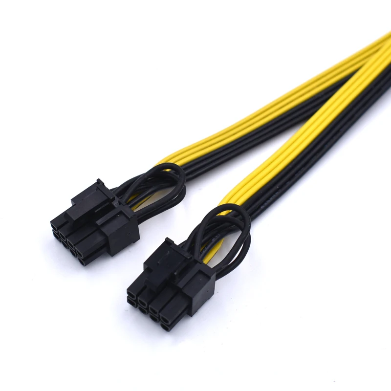 6-контактный PCI Express на 2x PCI-e 8 (6 + 2) pin Материнская плата Видеокарта GPU VGA