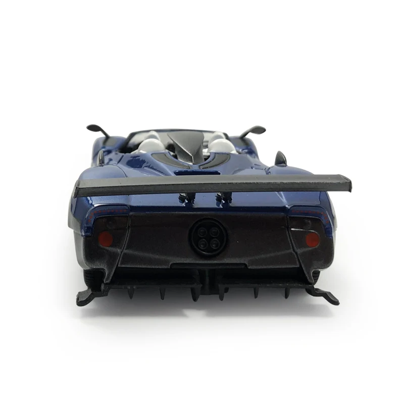 Модель автомобиля HOMMAT 1:36 Pagani Zonda литой автомобиль из голубого металлического