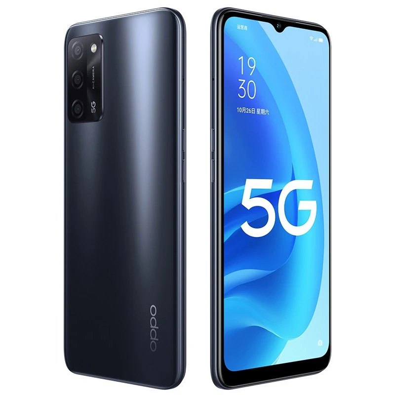 original oppo a55 5g mobile phone 6 5 inch screen 6gb ram 128gb rom mt6833 octa core android 11 5000mah bettery smartphone free global shipping