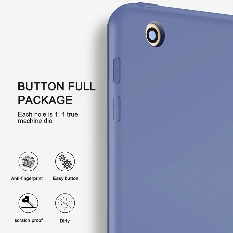 2019 Новый чехол для iPad 10 2 ПУ кожа Силикон Мягкая задняя крышка авто Пробуждение
