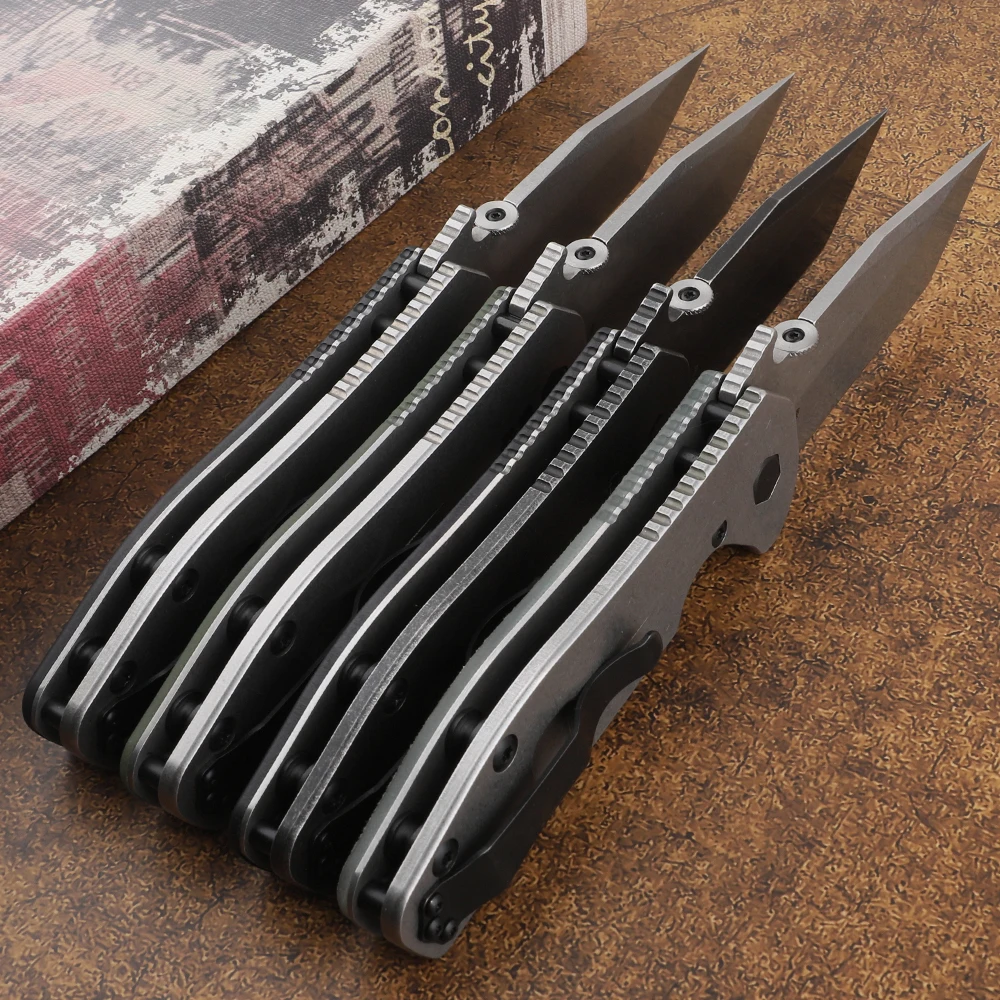 Новый ZT0620 складной нож D2 лезвие G10 Толстая стальная ручка для выживания на