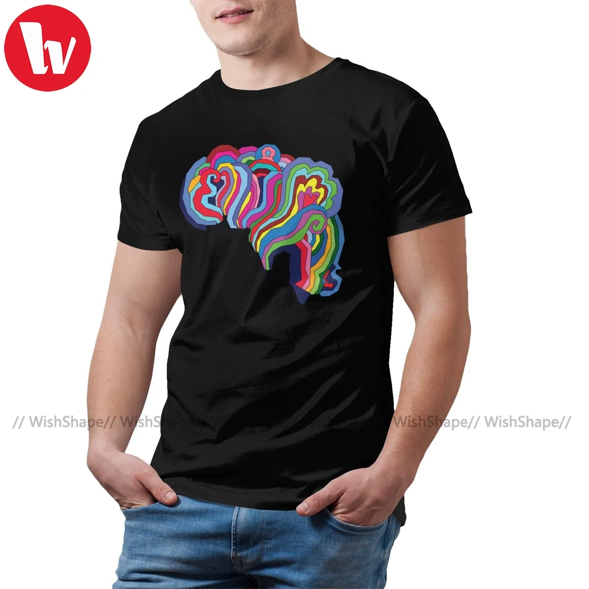 

Мужская футболка с коротким рукавом, 100 хлопок, размеры до 3XL