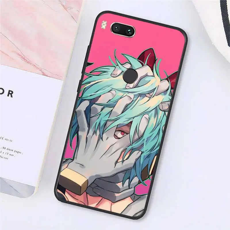 

Anime My Hero Academia Tomura Shigaraki Phone Case For Xiaomi Redmi note 7 8 9 t max3 s 10 pro lite cover funda coque shell