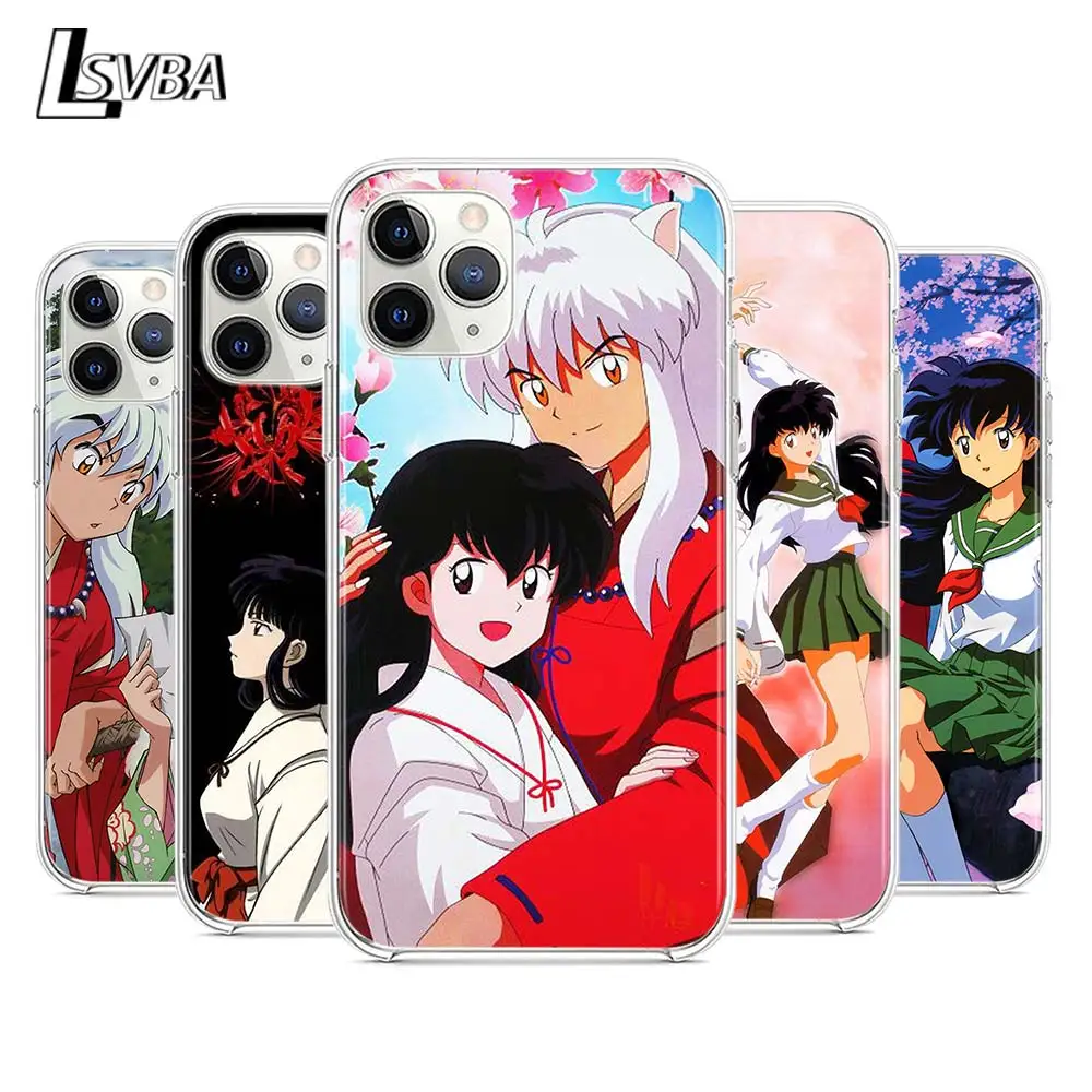 

Anime Inuyasha Silicone Cover For Apple iPhone 12 Mini 11 Pro XS Max XR X 8 7 6S 6 Plus 5S SE 2020 Phone Case