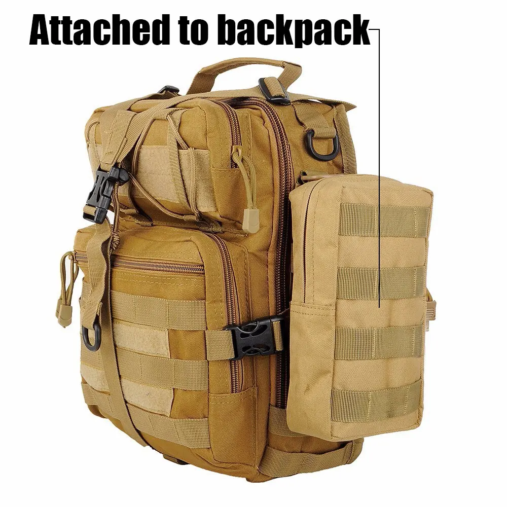 2pcs tactical molle accessory pouch edc utility bag gadget gear pack military vest waist pack outdoor airsoft phone organizer free global shipping