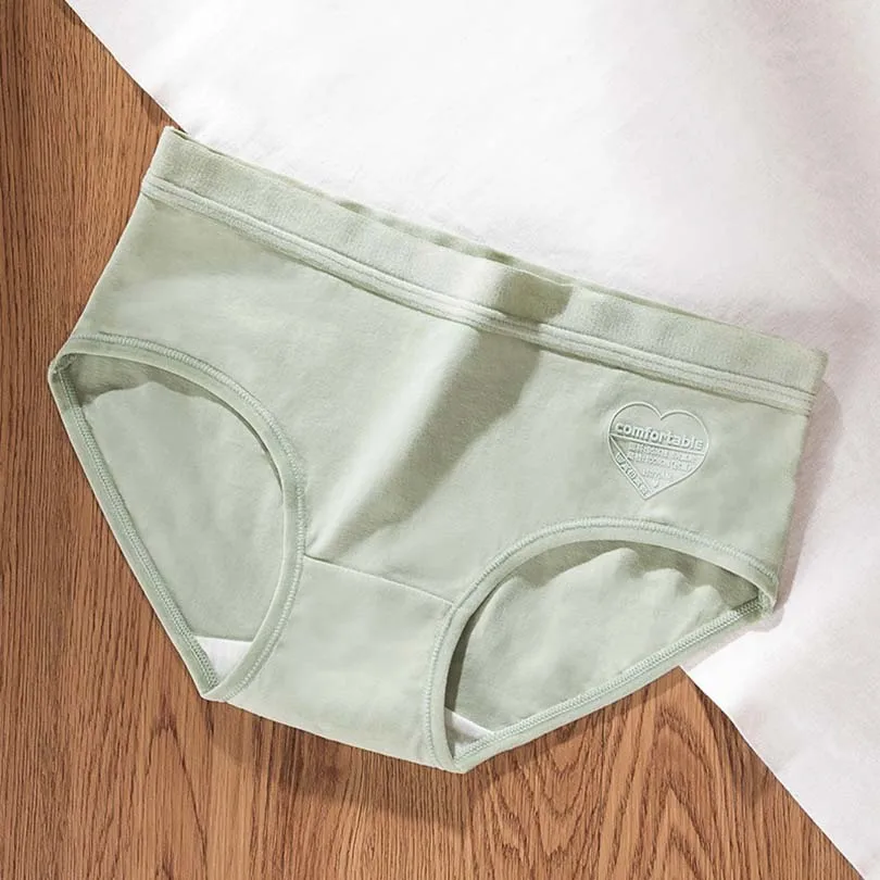 

8pcs Solid color Sexy briefs for women Female Cotton Brief Panties Breathable women's Cute Underwear Girls Ladies Panties