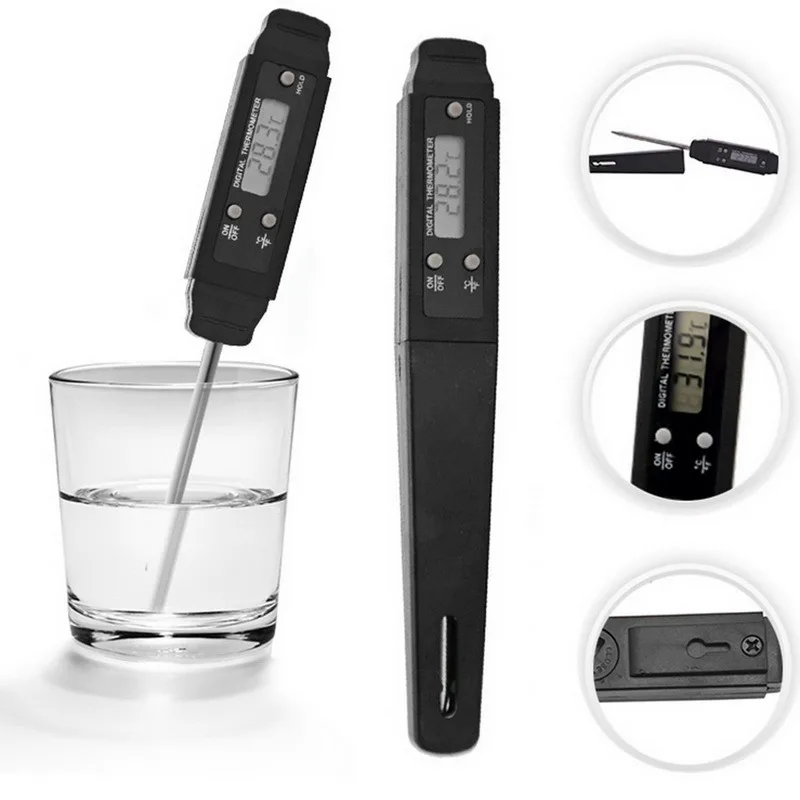 Цифровой электронный термометр измеритель температуры для духовки от-50 до 300ɼ |