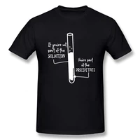 solution or precipitate t shirt men tshirt chemistry guys tops funny school tees chemist street style short sleeve