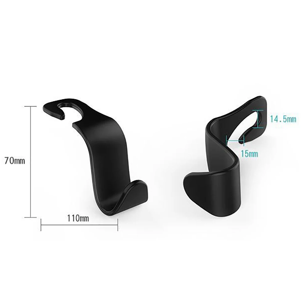 1 шт. автомобильный крючок на спинку сиденья подголовник вешалка держатель