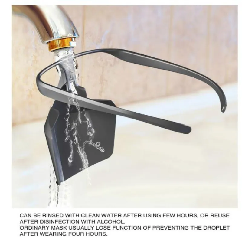 

Hot Sale Anti-fog Face Mask Prevent Saliva Spread Mask Face Shield Against Droplets Reusable Protective Cover Protective Mask