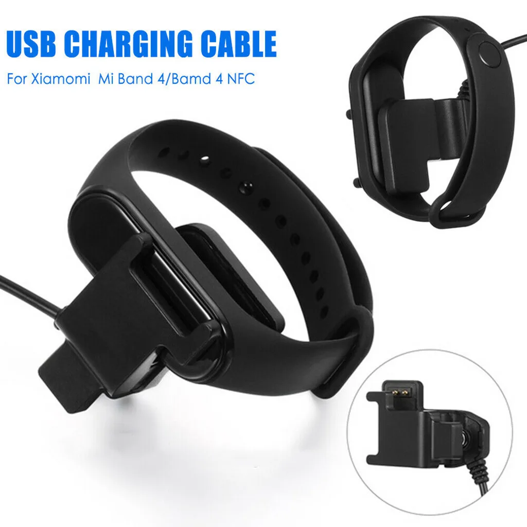 Зарядный USB-кабель Ouhaobin для Xiaomi Mi Band 4 NFC-кабель зарядное устройство адаптер