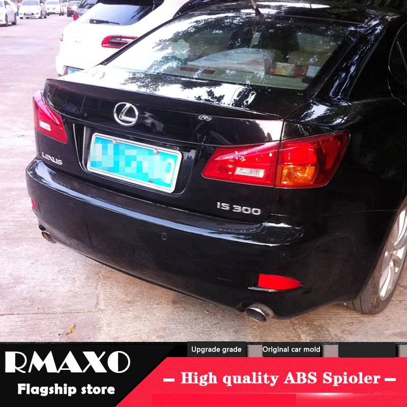 Спойлер для LEXUS IS200 2006-2011 высококачественный спойлер из АБС-пластика заднего