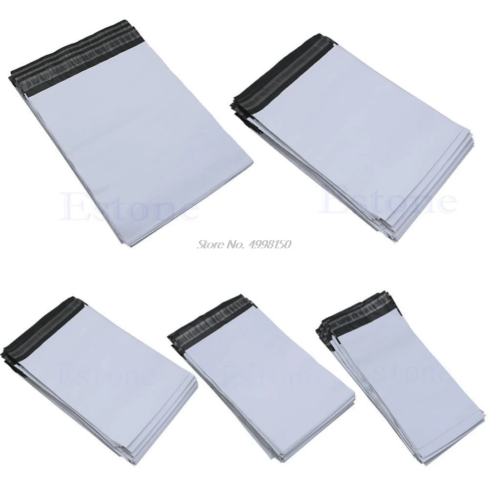 Лот 100 шт 5 размеров полиэтиленовый пакет для самостоятельного запечатывания