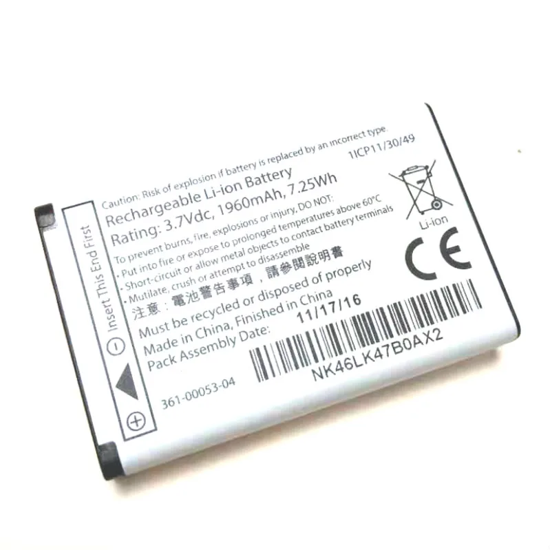 Аккумулятор Westrock 2000mAh 361-00053-00 для Garmin Alpha 100 ручной E1GR/VIRBELITE E2GR/VIRBELITE