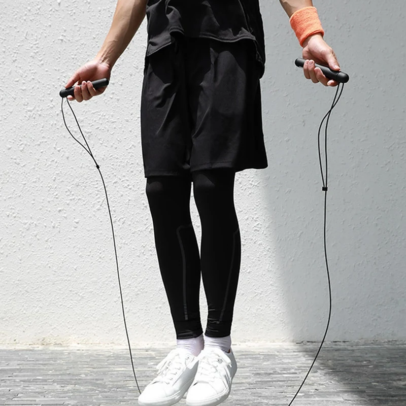 

New-Sports Smart Training Skipping Rope Wire Rope Fitness Smart Block Rope Jumping Bluetooth App Control Smart Skipping Rope