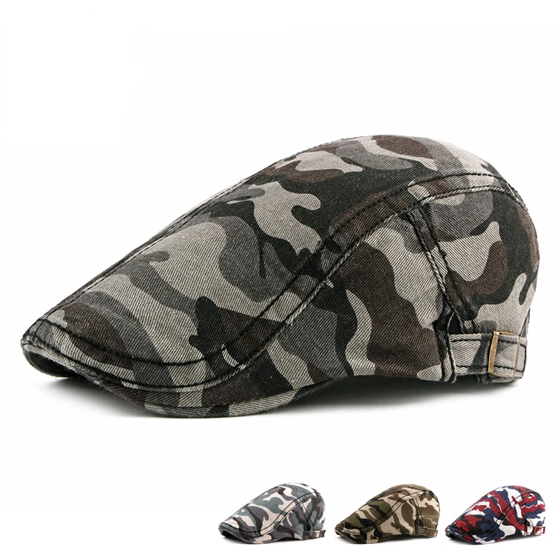 2021 камуфляжная кепка женские шапки для мужчин кепки плоская Bere Kapelusz Damski Baret Gatsby