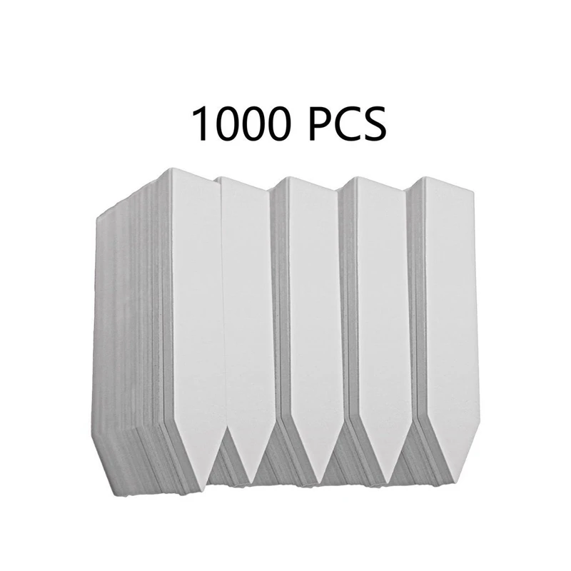 

1000 Pcs 4 Inch Plant Tags Garden Nursery Labels Plastic Pot Labels White