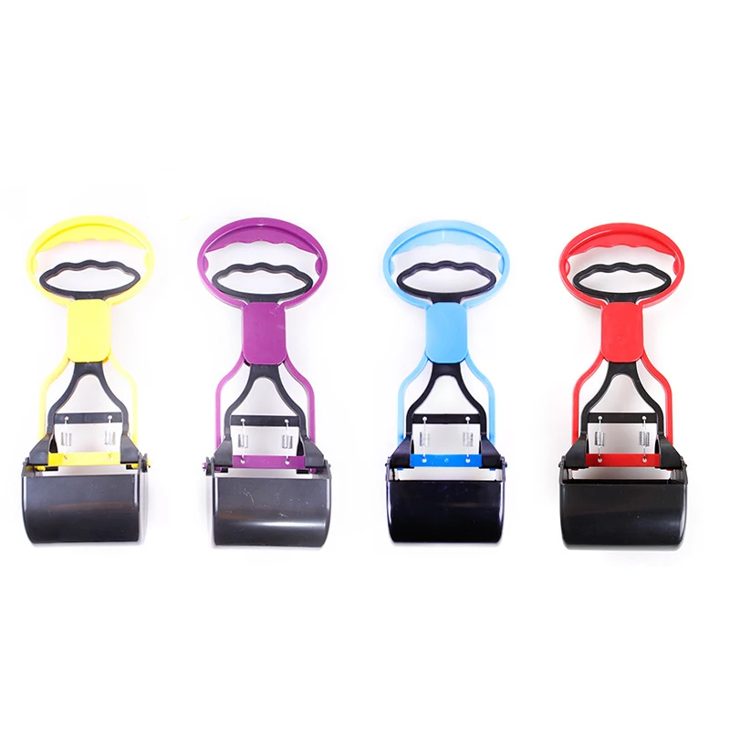 Новый Pet Pooper Scooper Длинная ручка Челюсть Poop Scoop Очистить Pick Up Животных Отходы собак