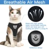 Atmungsaktive Katze Harness Und Leine Escape Proof Pet Kleidung Kätzchen Welpen Hunde Weste Einstellbar Einfache Steuerung Reflektierende Katze Harness 2