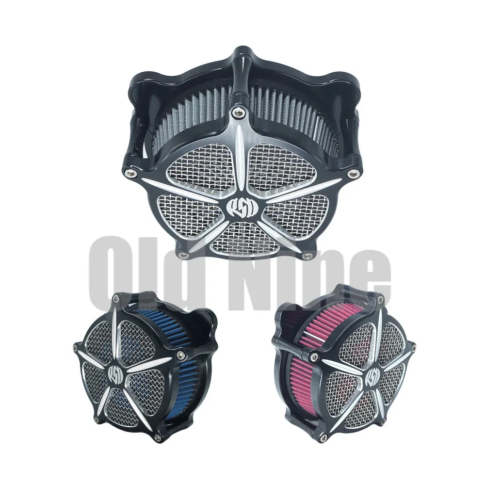 Воздухозаборный фильтр для мотоцикла воздушный Harley Sportster Road King скользящий Softtail