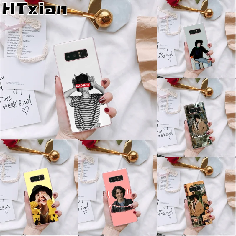 HTXian Finn Wolfhard странные вещи DIY роскошный высококачественный чехол для телефона samsung