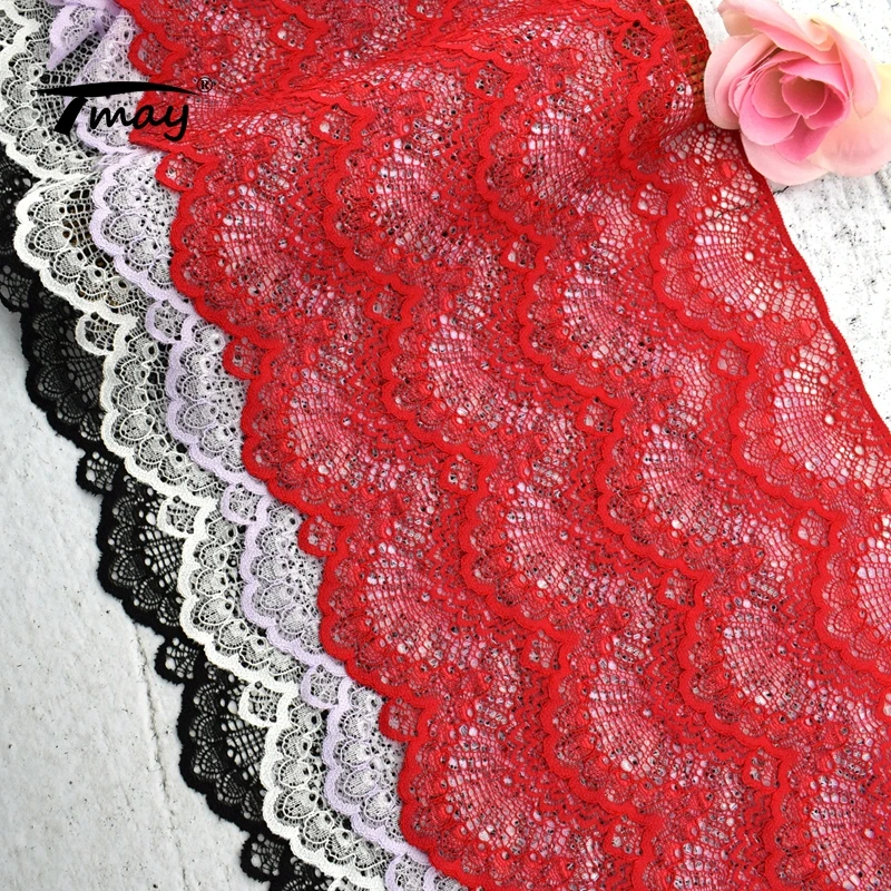 #257 гребешок чистый черный эластичный кружево отделка шитье аппликация