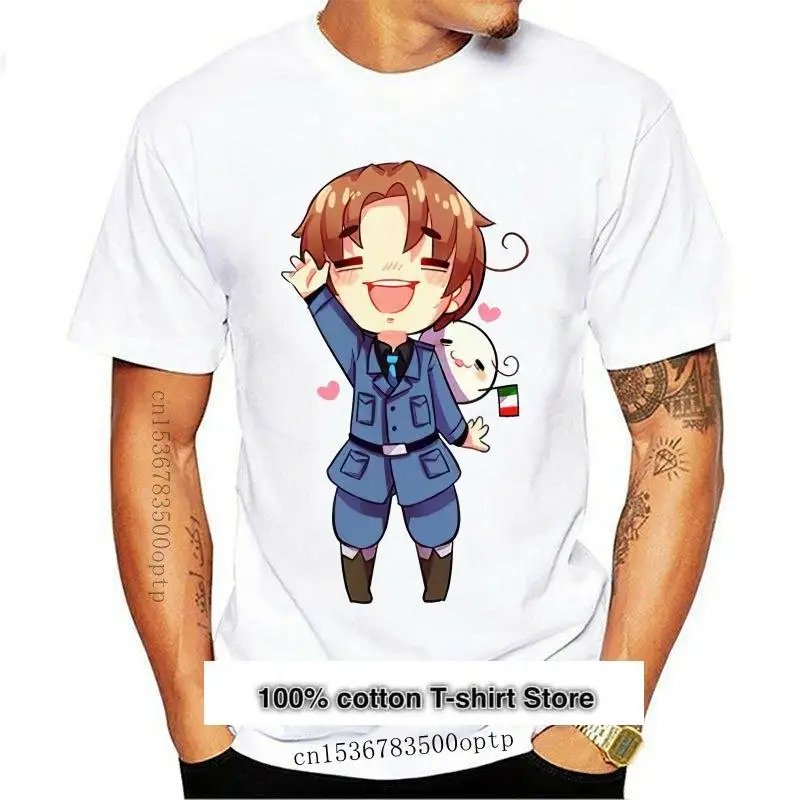 

Camiseta de Italia Hetalia Unisex, ropa para mujer, top