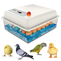 20 50 eggs household incubator small plastic bionic water bed incubator automatic temperature control egg incubator 220v us plug