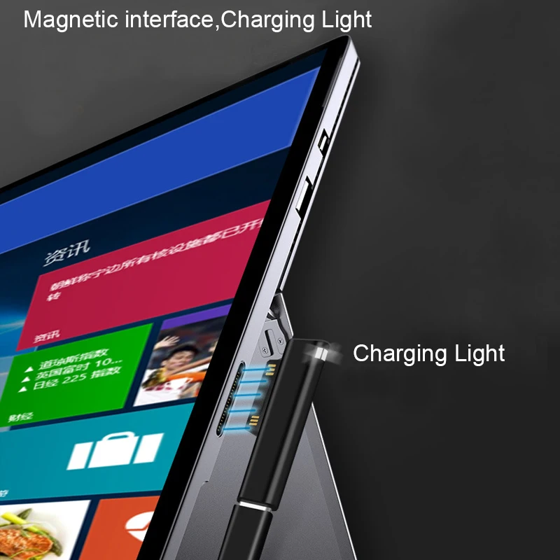

65W USB Type C PD Charger Laptop 15V 12V 2.58A Ac Power Supply Adapter Plug for Microsoft Surface Pro 3 4 5 6 7 Go Book
