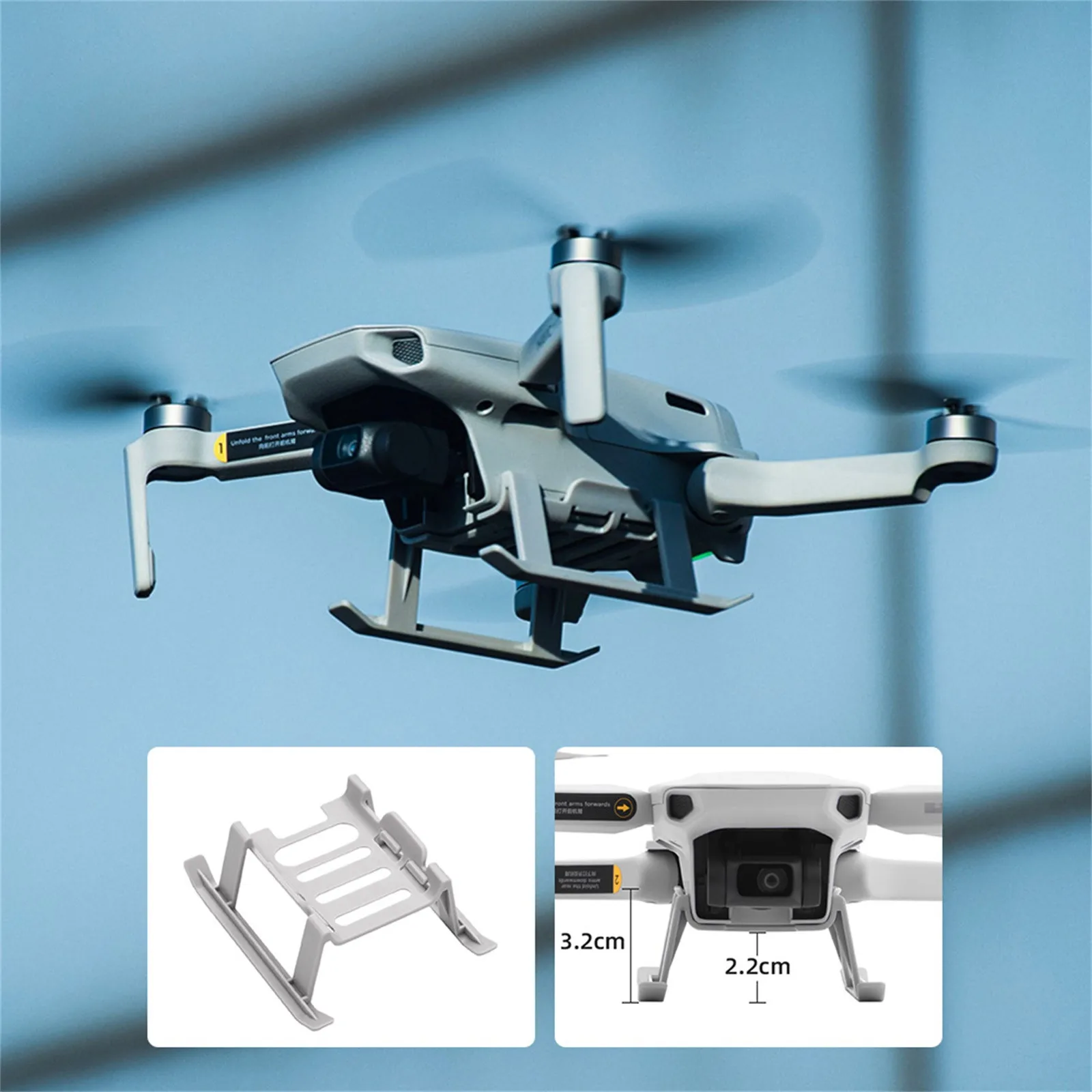 Посадочное шасси для Dji Mavic Mini 2 удлиненная защита высоты ног быстросъемные