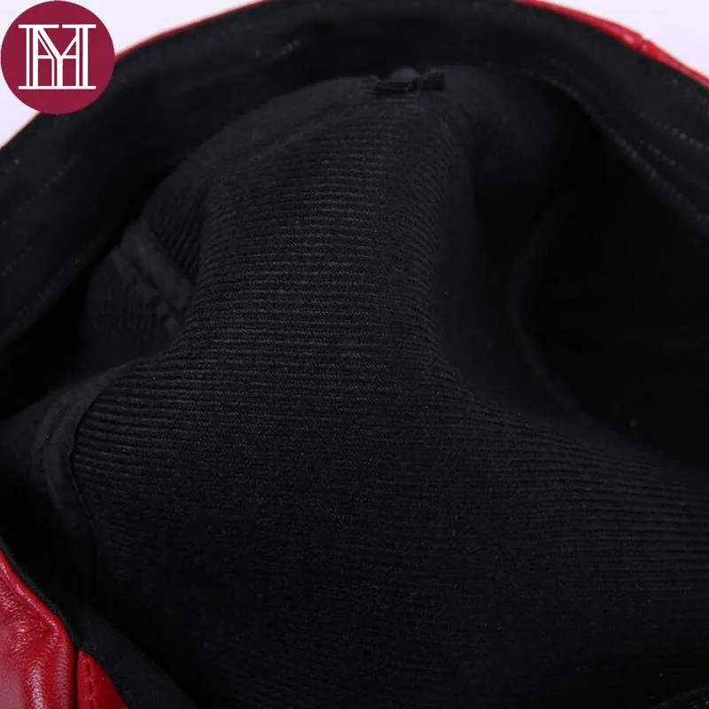 Женские кепки из натуральной овечьей кожи регулируемые Весенние шапки