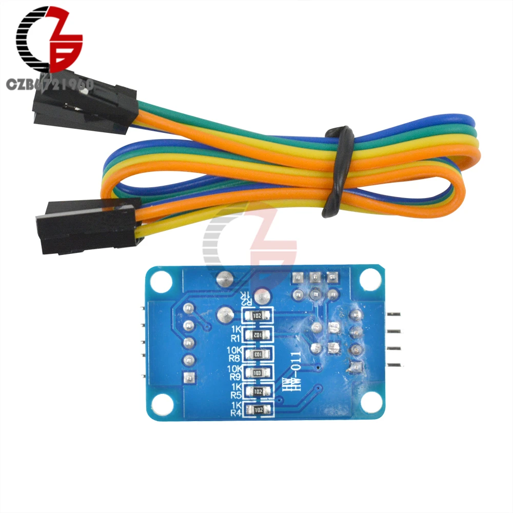 Модуль конвертера I2C PCF8591 AD DA 2 5 V 6V Аналоговый к цифровому аналоговому