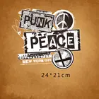 Модные термонаклейки с надписью для самостоятельного изготовления, 24x21 см