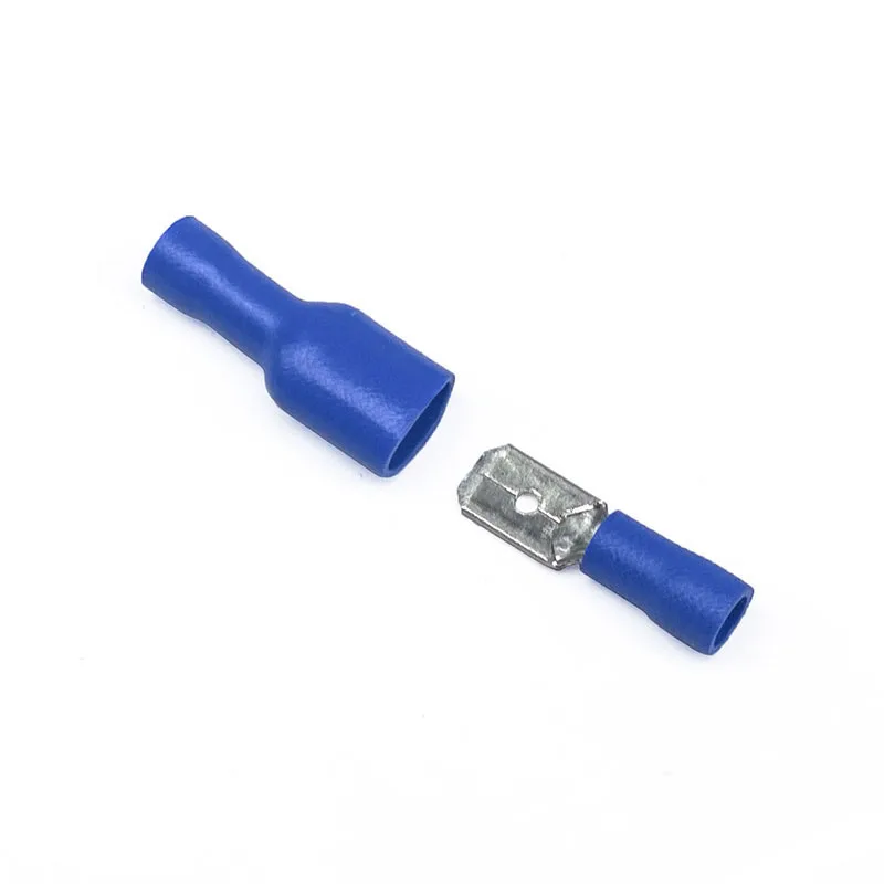 

20 pcs/lot FDFD2-250 10A Male and Female Splice Terminal Plug Crimp Wire Cable Connector Electric Sertir Wire Adapter Blocks