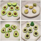 Подвески из смолы в виде авокадо, Папай, дуриана, фруктов, овощей, для ювелирных изделий, 10 шт.