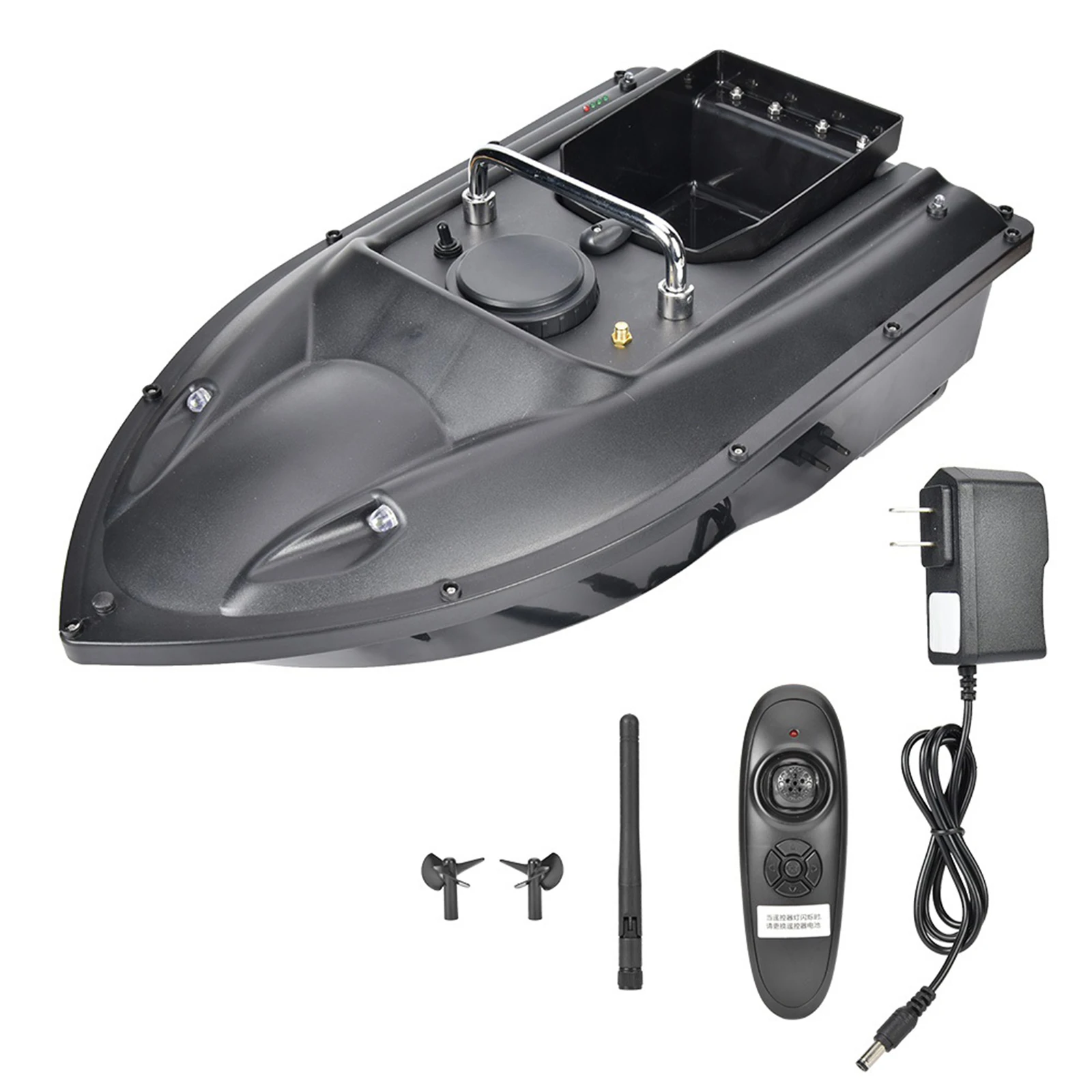 

500m Remote Control Fishing Boat Intelligent Fishing Bait Boat Single Warehouse Fish Lure Boat With Indicator Light 5200mAh