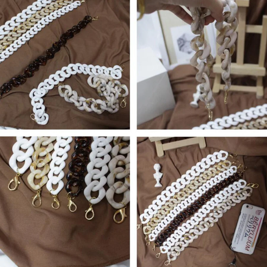 Модные акриловые смолы сумки на ремне аксессуары кошелек из сумка съемный