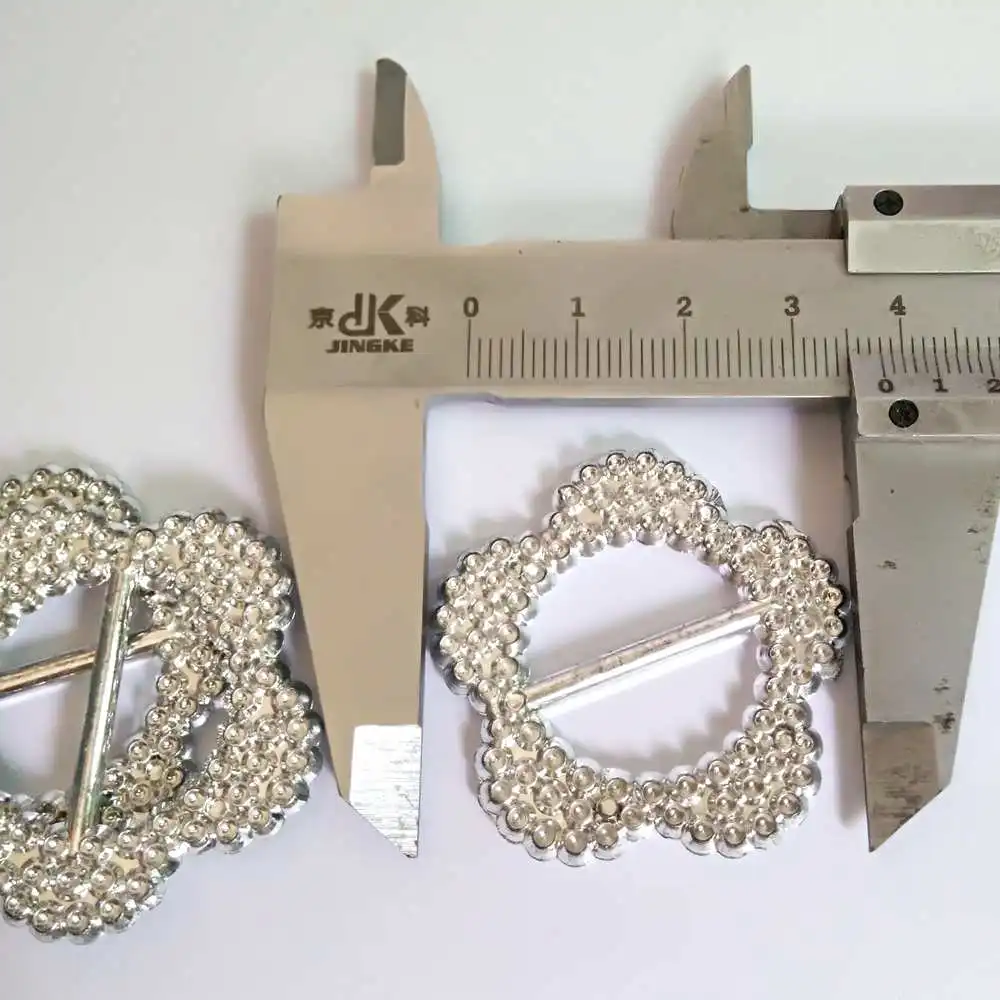 50 шт. серебристая металлическая лестница замок скользящие пряжки для рюкзака