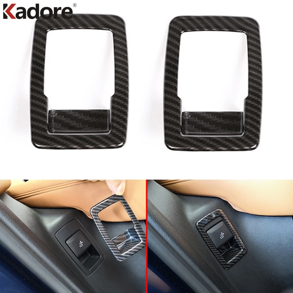 Для BMW X3 2018 2019 ABS матовая Кнопка регулировки сиденья автомобиля переключатель