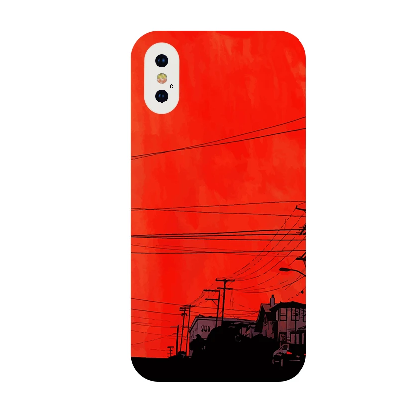 

Anime Mobile Phone Case Style Soft Back Cover Red for OPPO Find X2 Pro X3 RENO 4 5 for Oppo K7x A7 F9 for Realme Gt X7 Pro