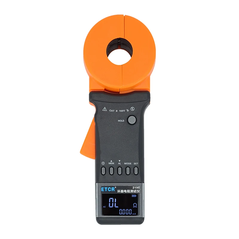 

ETCR2150 Loop Ground Resistance Tester Meter