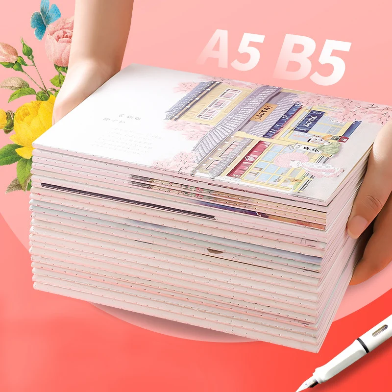 

4 шт./10 шт., блокнот формата A5/B5