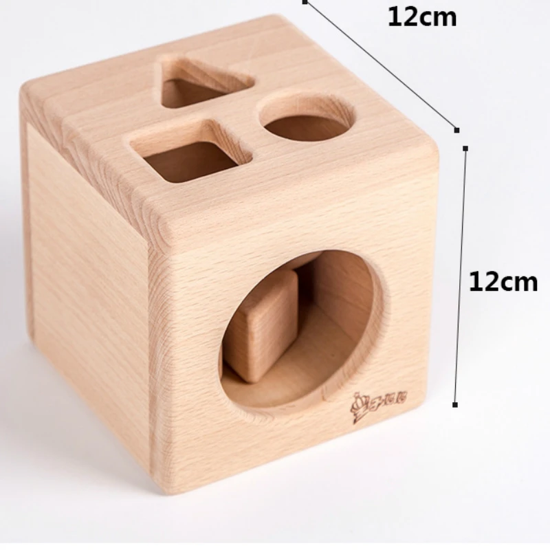 

Montessori Shape Matching Building Block Geometric Cognition Safety Environmental Protection Early Education Educational Toys