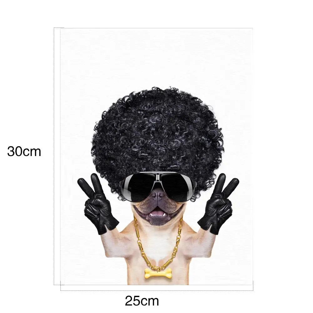 Инновационное украшение для спальни собаки бульдога прикроватная живопись