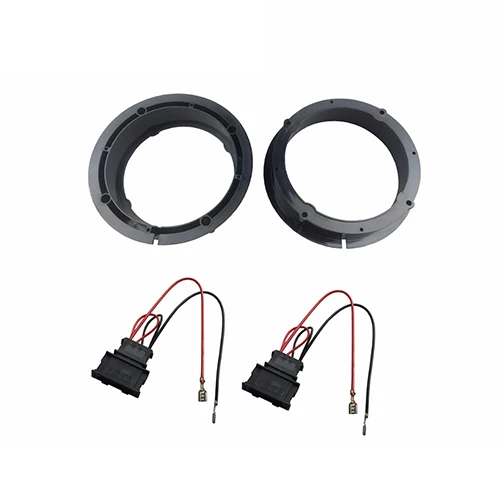 

Переходные кольца для VW Golf IV Passat Polo Skoda Seat Leon Audi, комплект проставок 165 мм 6,5 дюйма, адаптер для динамиков 40 мм