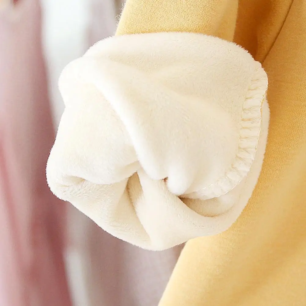 Baby Girl Kids Sweatershirt Comfort Soft Long-Sleeves Fashion Trend Buttons Stitching Clothes Fashion Lace Clothes