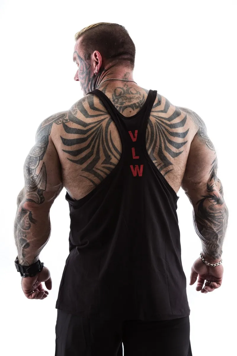 Спортивные костюмы мужские топы летние хлопковые облегающие майки одежда для