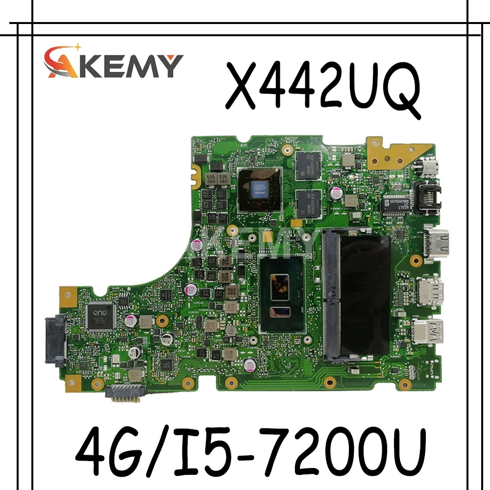 

X442UQ Laptop motherboard for ASUS VivoBook 14 X442UQR R419U X442UN X442UR X442UNR original mainboard GT940MX 4GB-RAM I5-7200U