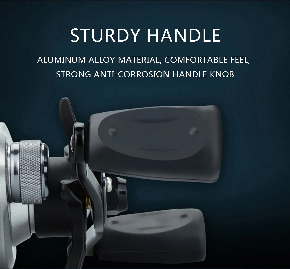 

Baitcasting Fishing Reel 17+1BB 7.1:1 High Speed Lightweight Reel Magnetic Brake System 8KG Drag Casting Fishing Tackle 2020