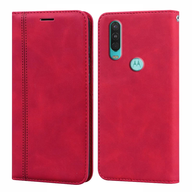 phone magnetic flip case for motorola one action fusion hyper macro vision zoom pro moto edge plus cover leather wallet protect free global shipping